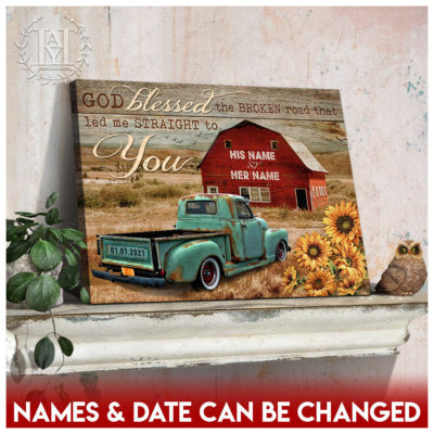 personalized canvas for couples