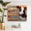 cow canvas art