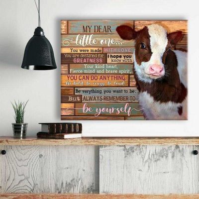 cow canvas art