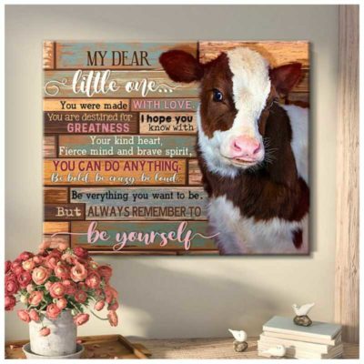 cow canvas art