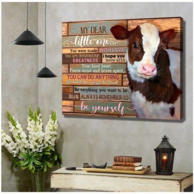 cow canvas art