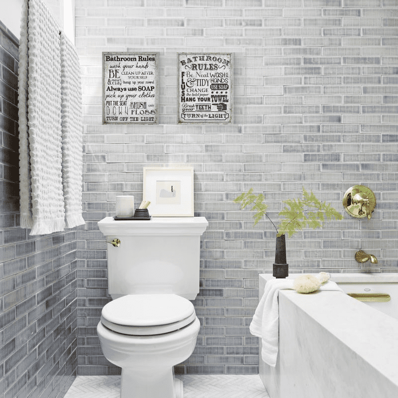 bathroom wall art ideas