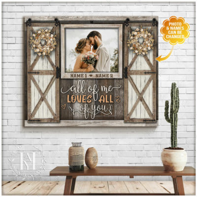 custom couple wall art