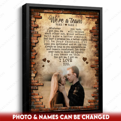 custom anniversary canvas