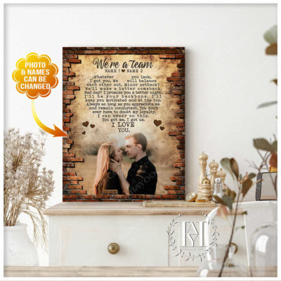 custom anniversary canvas