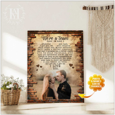 custom anniversary canvas