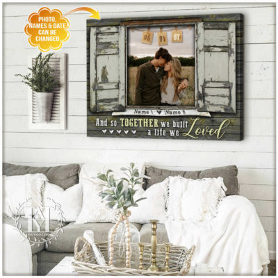 custom canvas couple