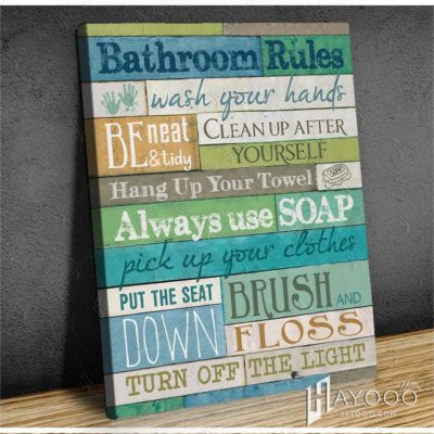 bathroom wall art