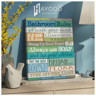 bathroom wall art