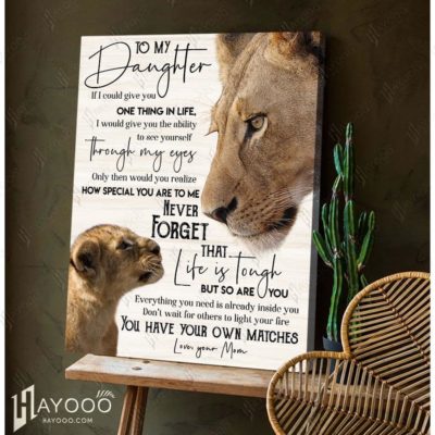 Lion wall art for daughter