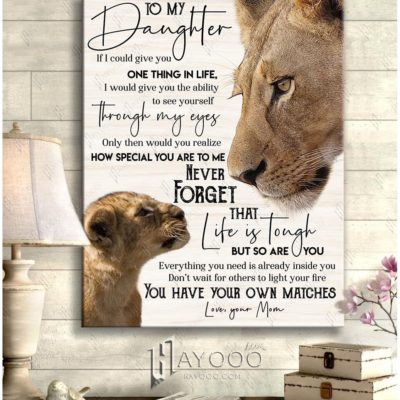 Lion wall art for daughter