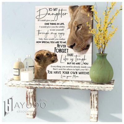 Lion wall art for daughter