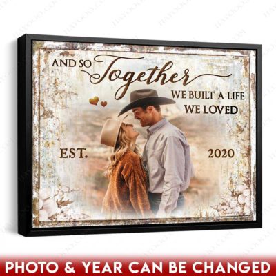 canvas art for wedding gift