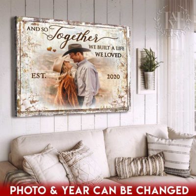 canvas art for wedding gift