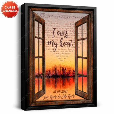 i cross my heart canvas