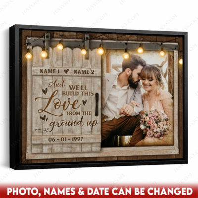 canvas with custom photo
