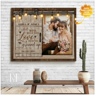 canvas with custom photo