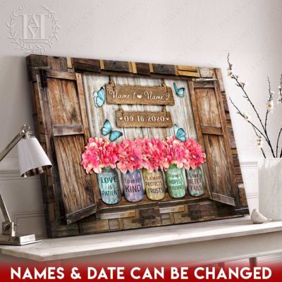 love is patient love is kind canvas