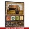 home is wherever i'm with you wall art