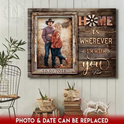 couple photo canvas
