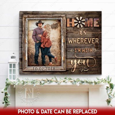 couple photo canvas