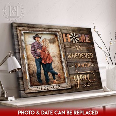 couple photo canvas