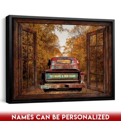 autumn canvas wall art