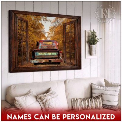 autumn canvas wall art
