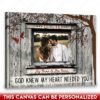 Hayooo Personalized Canvas For 5 Years Wedding Anniversary With Your Love Message In Gray