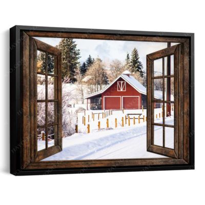 country road barn