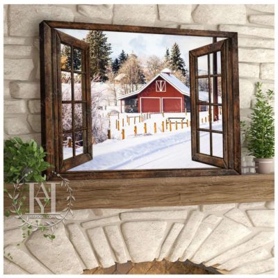 country road barn