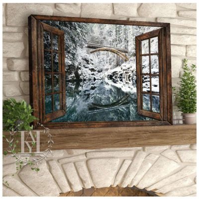 beautiful winter scenery