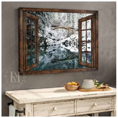 beautiful winter scenery