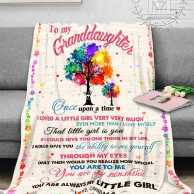 To My Granddaughter blanket