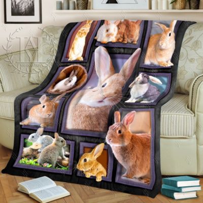 rabbit blanket