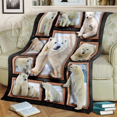 polar bear blanket