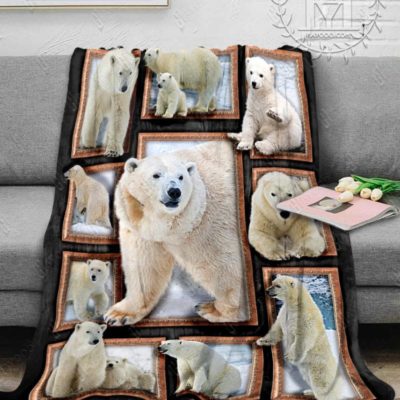 polar bear blanket