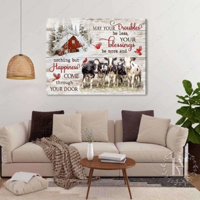 christmas cow art