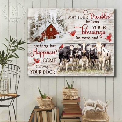 christmas cow art