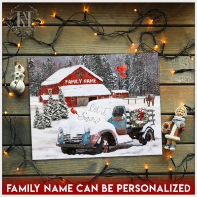 personalized christmas art