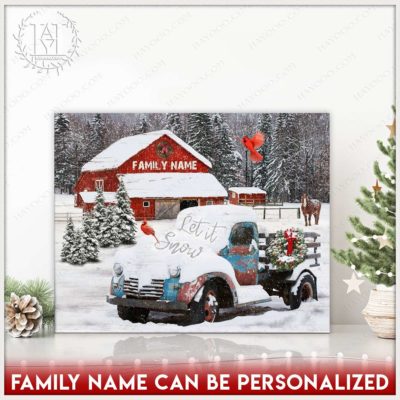 personalized christmas art