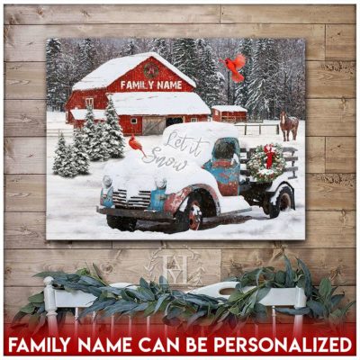 personalized christmas art