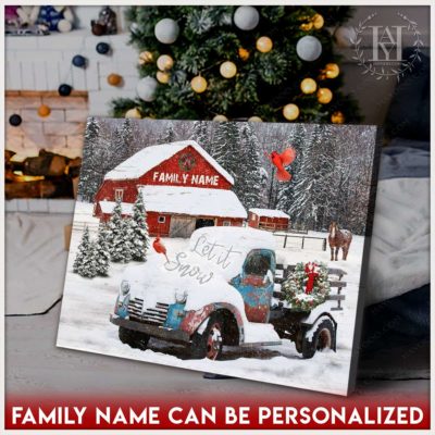 personalized christmas art
