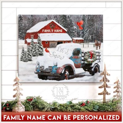 personalized christmas art