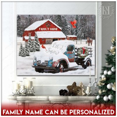 personalized christmas art