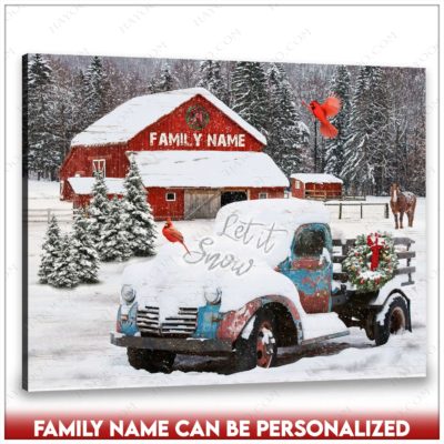 personalized christmas art