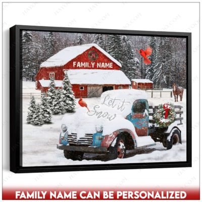 personalized christmas art