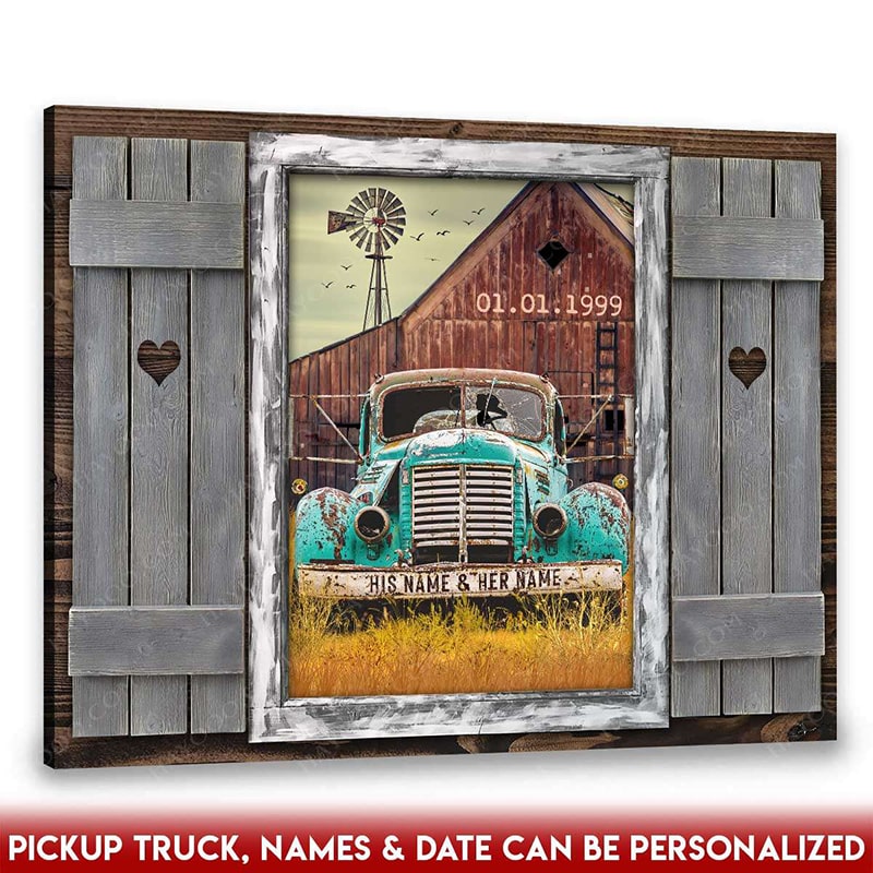 vintage truck decor