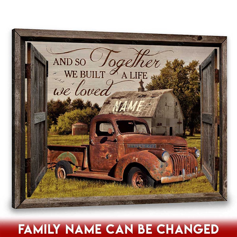 vintage truck decor