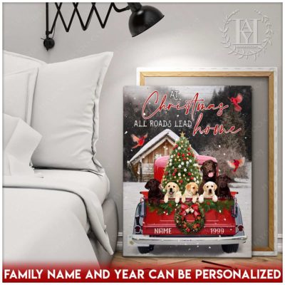 personalized christmas canvas
